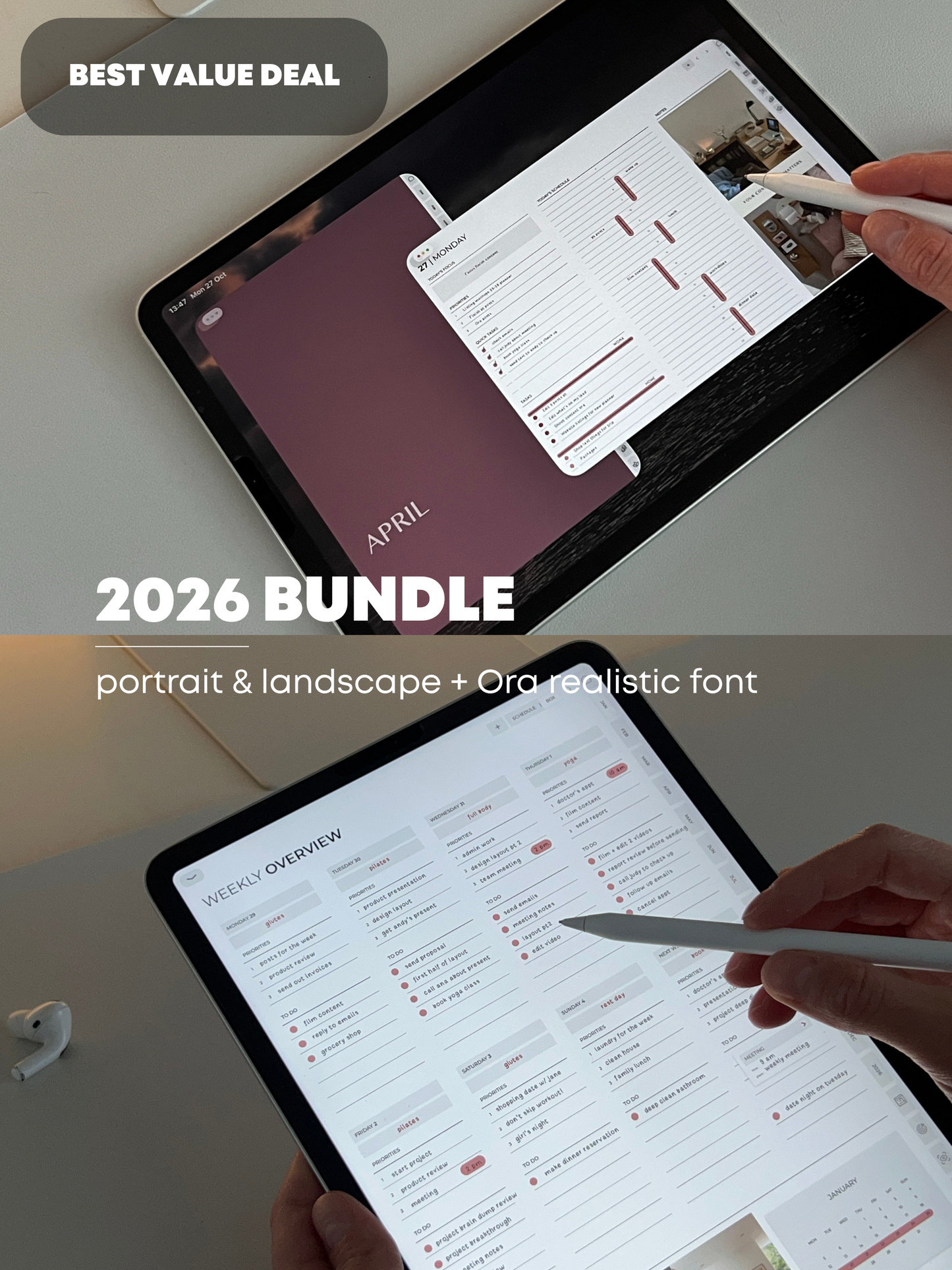 2026 DIGITAL PLANNER | iPAD PLANNER