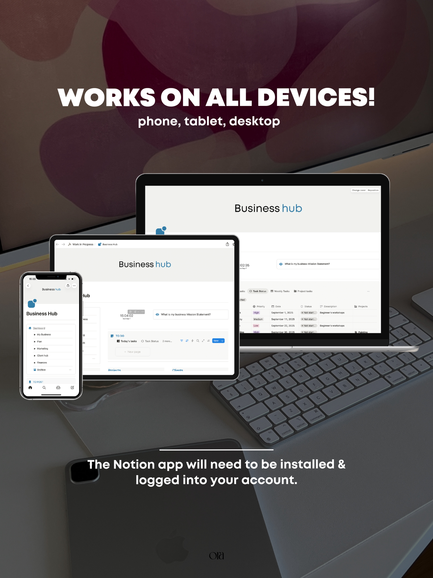 BUSINESS HUB | TEMPLATE MADE FOR NOTION