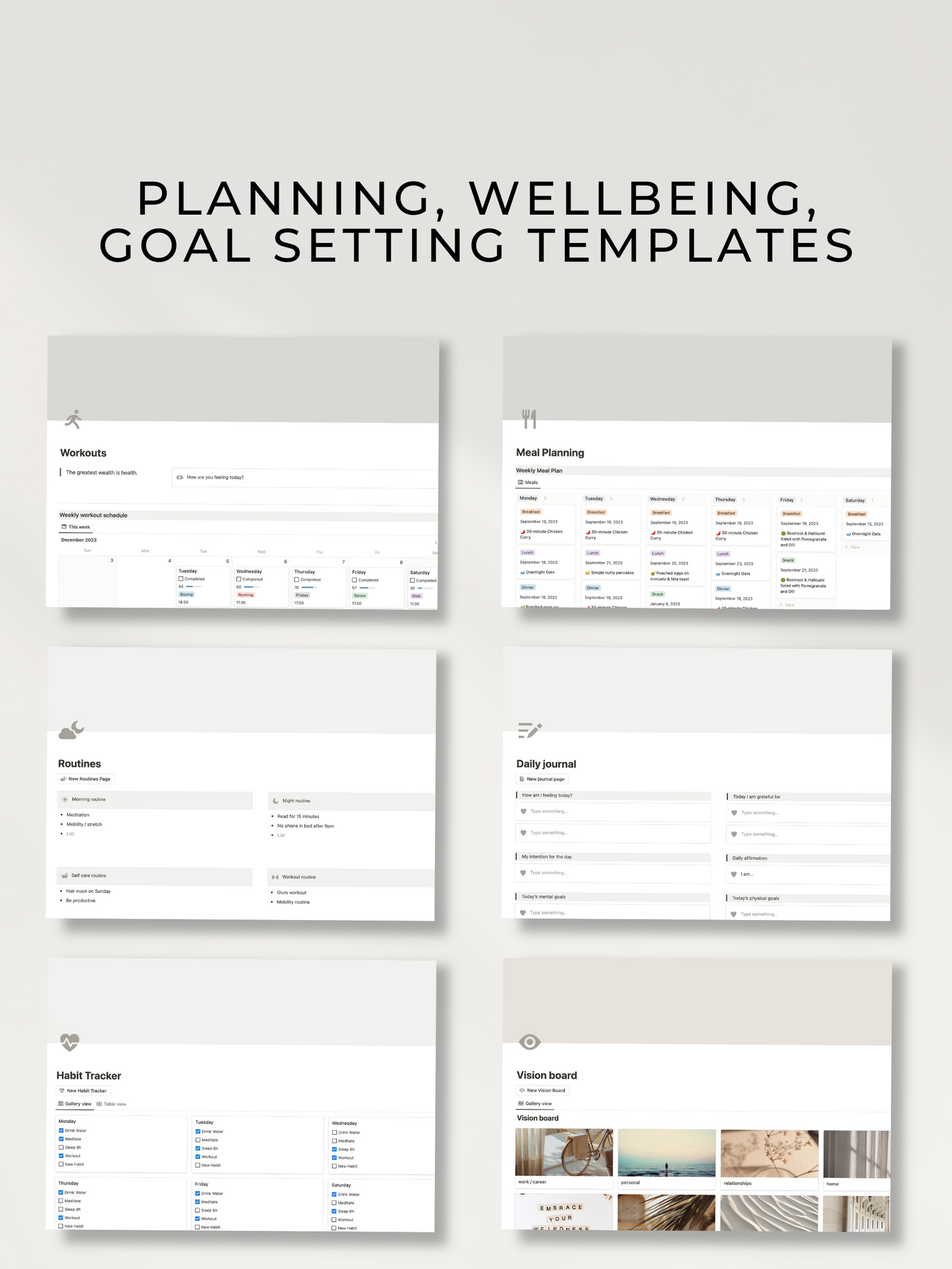2024 PLANNER FOR NOTION | TEMPLATE MADE FOR NOTION