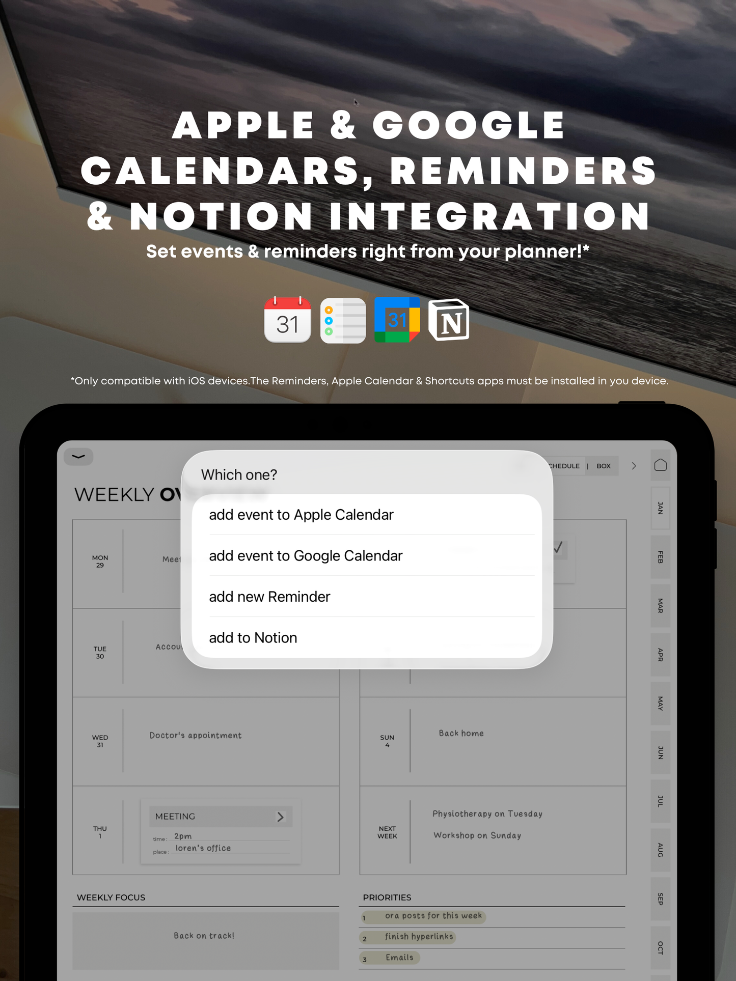 2026 DIGITAL PLANNER | iPAD PLANNER