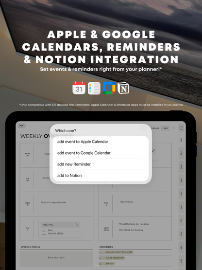 2026 DIGITAL PLANNER | iPAD PLANNER