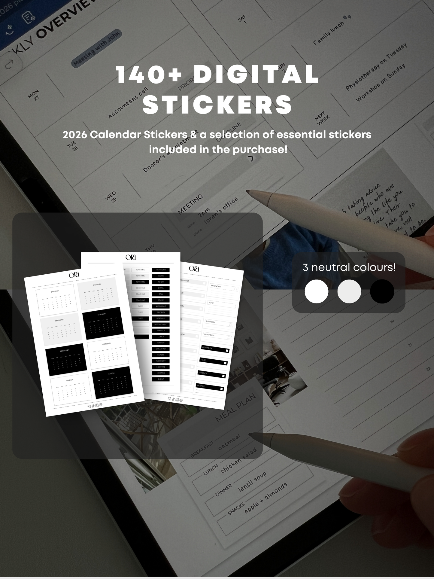 2026 DIGITAL PLANNER | iPAD PLANNER