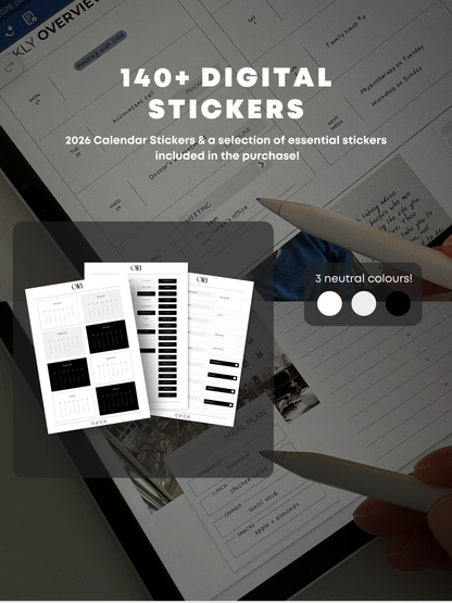 2026 DIGITAL PLANNER | iPAD PLANNER