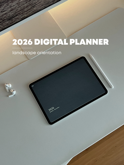 2026 DIGITAL PLANNER | iPAD PLANNER