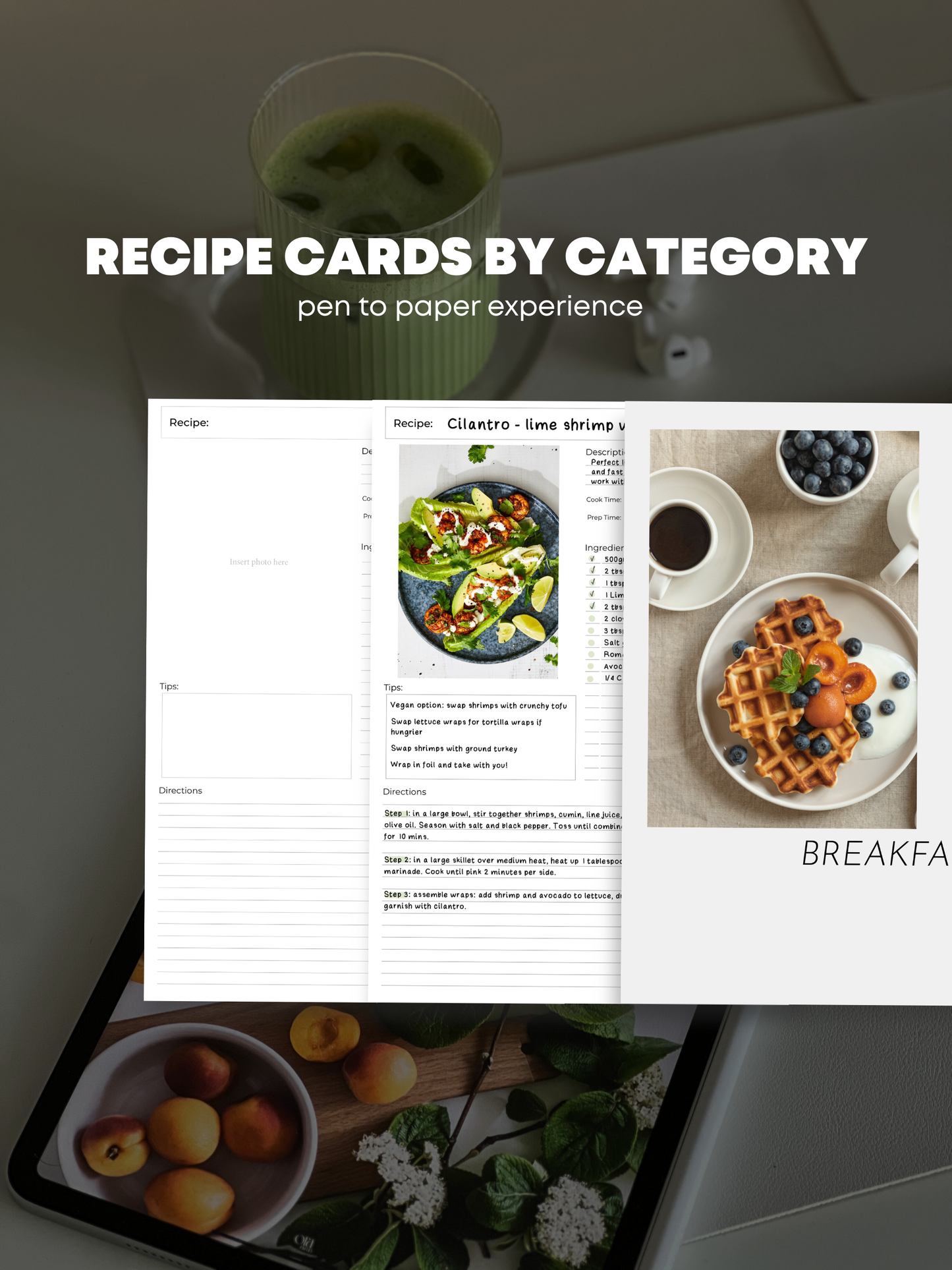 DIGITAL RECIPE BOOK | CLASSIC & 2.0 VERSIONS