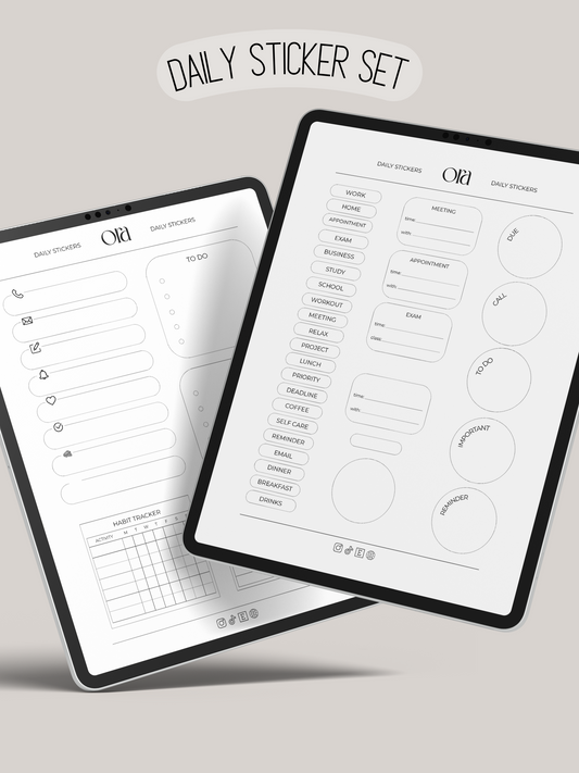DIGITAL STICKERS – Ora Papers