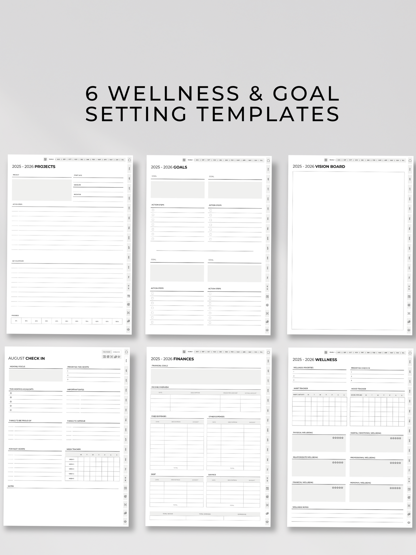 2025 - 26 MIDYEAR DIGITAL PLANNER
