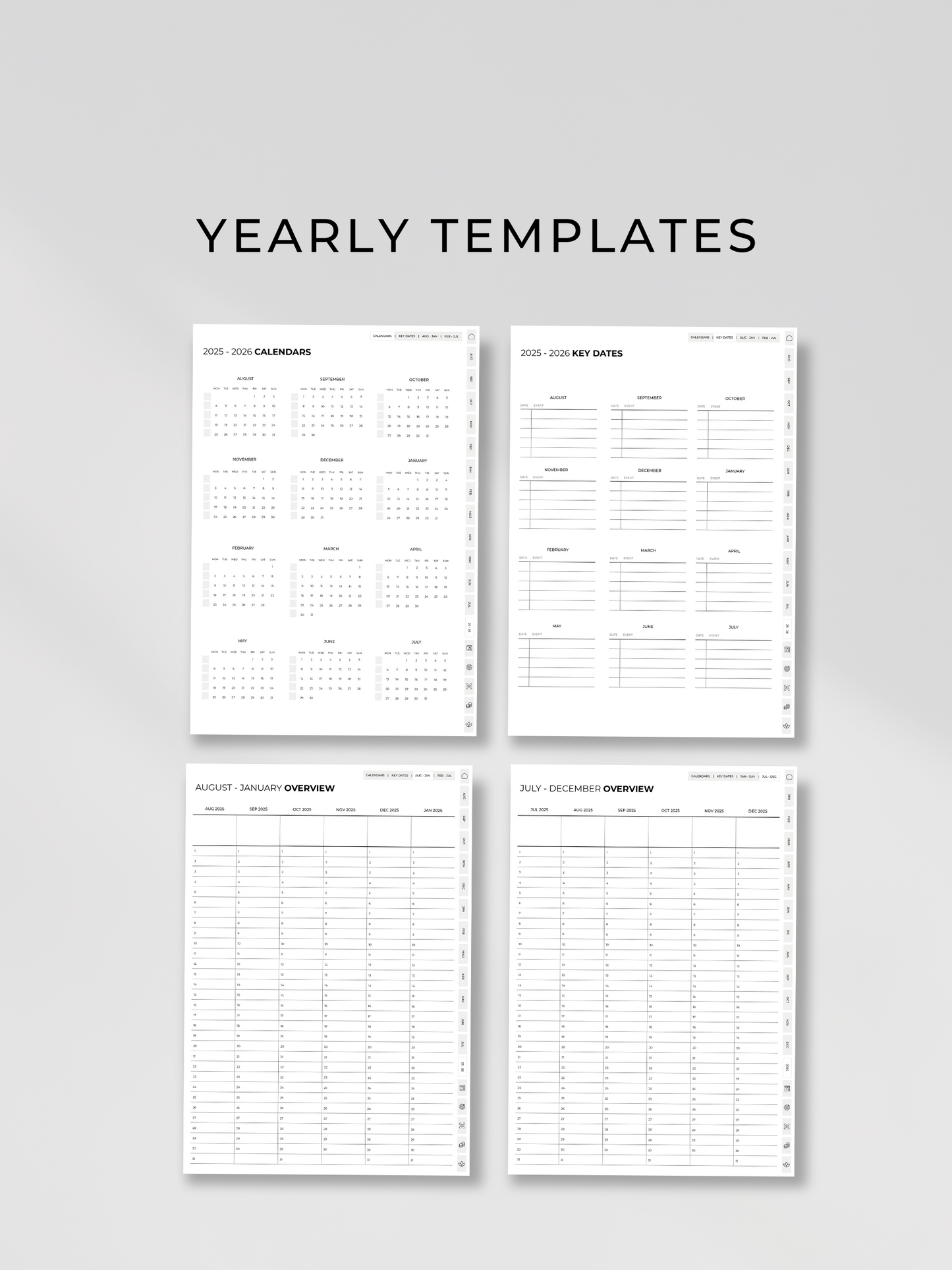 2025 - 26 MIDYEAR DIGITAL PLANNER