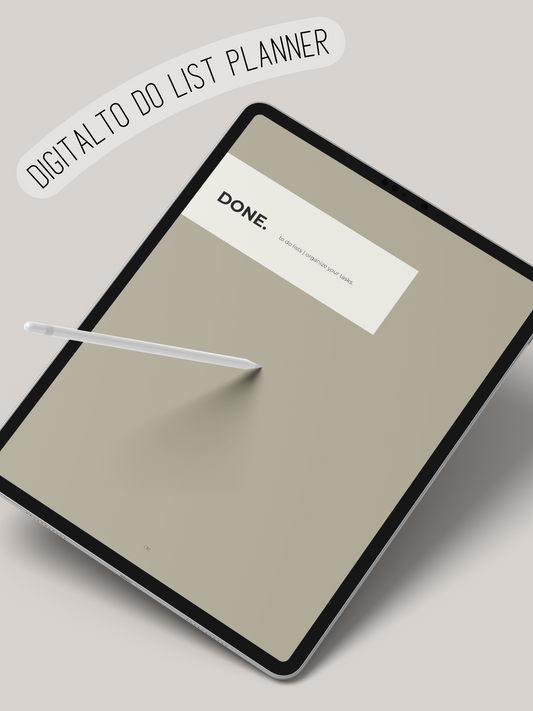 TO DO LIST PLANNER | DIGITAL PLANNER